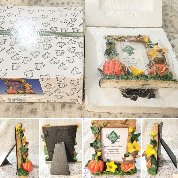Charming Tails 93/108 "Pumpkin harvest" With Box and papers - Picture 3 of 11